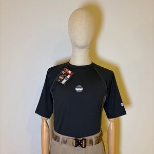 Ergodyne Core Performance Workwear Base Layer Shirt XL Black NWT